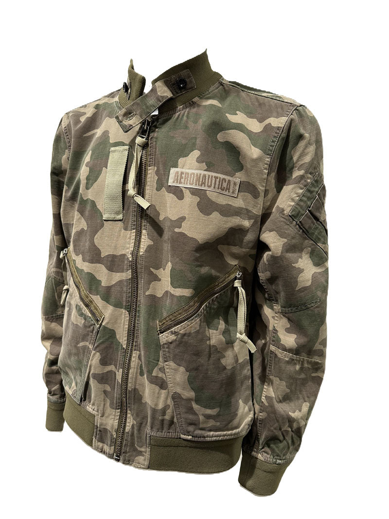 Aeronautica Militare Giubbino Giacca Bomber camouflage AB3042 da uomo 261AB3042UCT04334