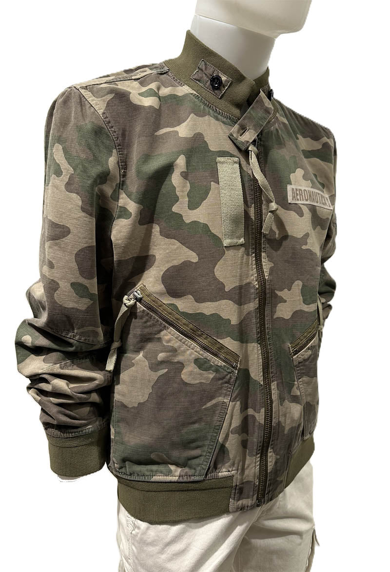 Aeronautica Militare Giubbino Giacca Bomber camouflage AB3042 da uomo 261AB3042UCT04334