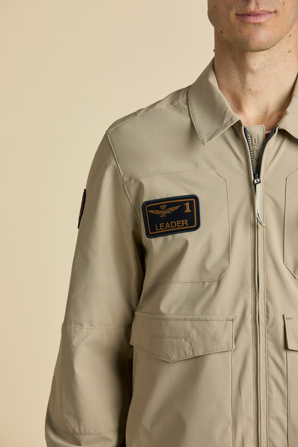 Aeronautica Militare Giubbino AB3049 Giacca Pilot da uomo, giubbotto Frecce Tricolori 261AB3049UCT04290