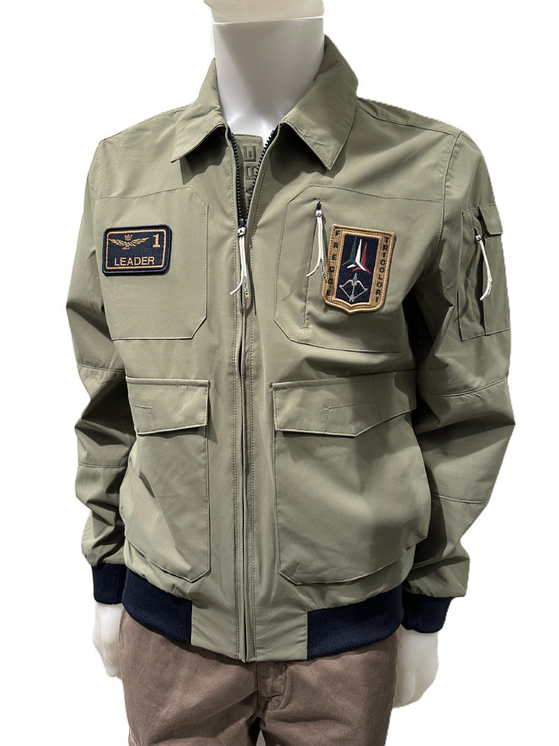Aeronautica Militare Giubbino AB3049 Giacca Pilot da uomo, giubbotto Frecce Tricolori 261AB3049UCT04290
