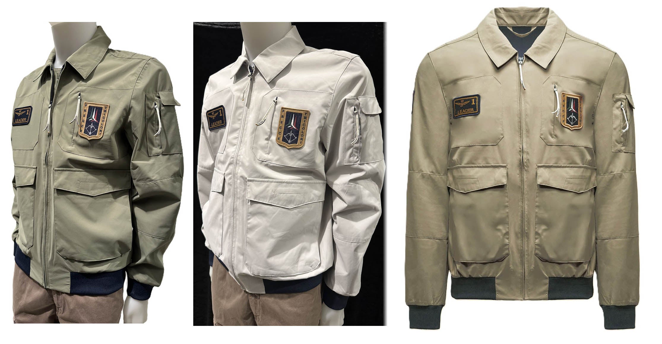 Aeronautica Militare Giubbino AB3049 Giacca Pilot da uomo, giubbotto Frecce Tricolori 261AB3049UCT04290