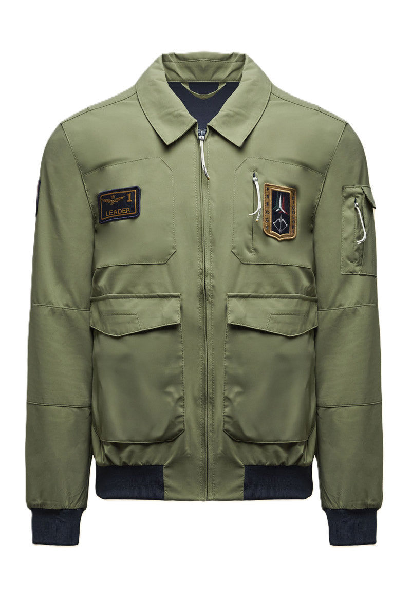 Aeronautica Militare Giubbino AB3049 Giacca Pilot da uomo, giubbotto Frecce Tricolori 261AB3049UCT04290
