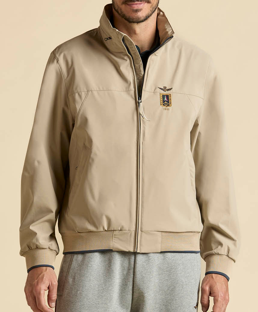 Aeronautica Militare Giubbino AB3050 Giacca Sailor jacket con cappuccio estraibile da uomo Frecce Tricolori 261AB3050UCT04290