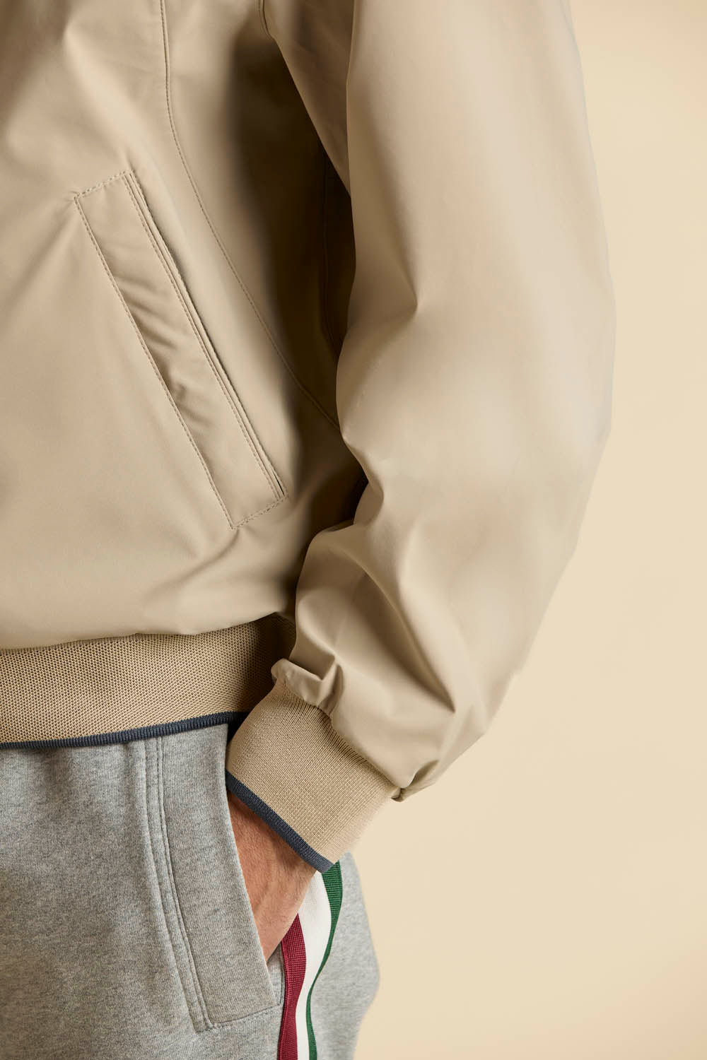 Aeronautica Militare Giubbino AB3050 Giacca Sailor jacket con cappuccio estraibile da uomo Frecce Tricolori 261AB3050UCT04290