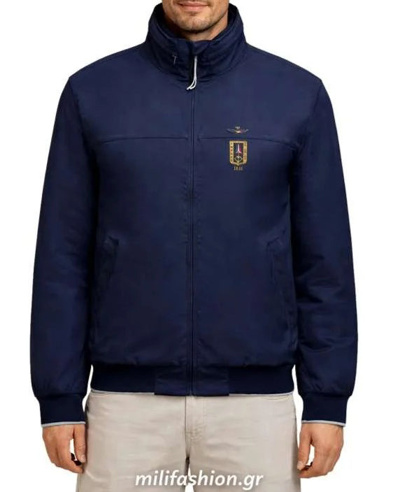 Aeronautica Militare Giubbino AB3050 Giacca Sailor jacket con cappuccio estraibile da uomo Frecce Tricolori 261AB3050UCT04290