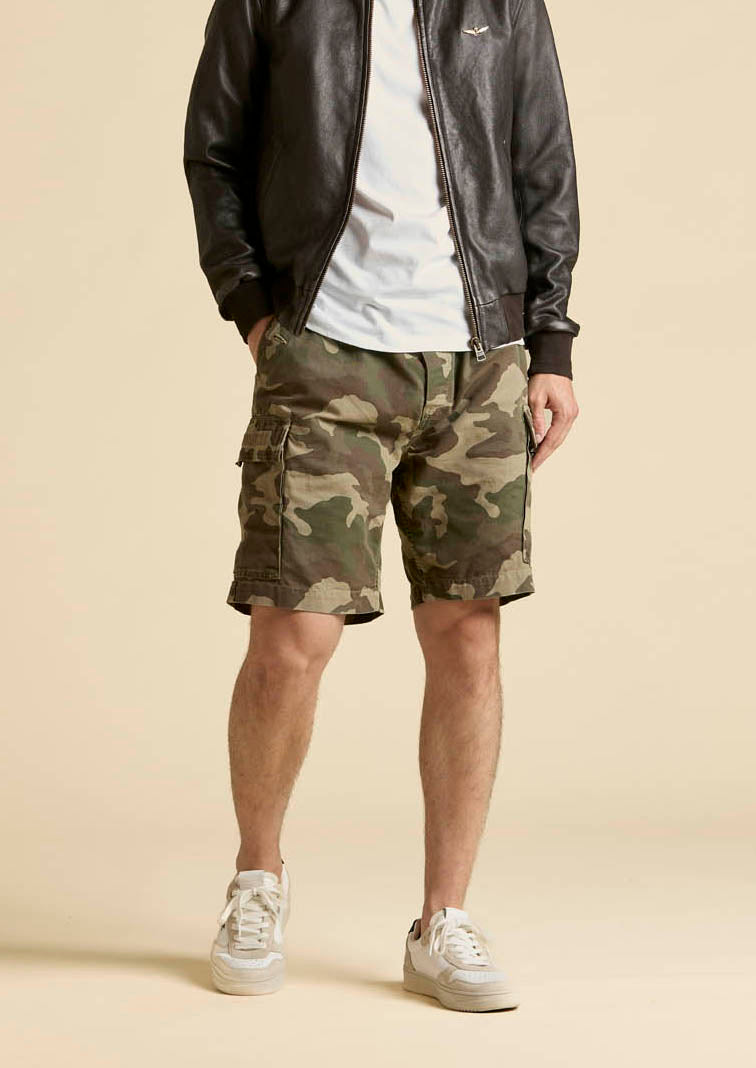 Aeronautica Militare Shorts Bermuda BE0281 Cargo comfort fit 261BE0281UCT04296