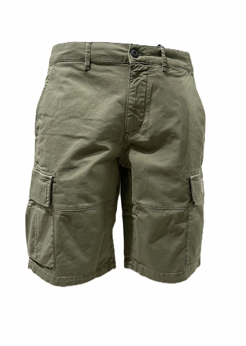 Aeronautica Militare Shorts Bermuda BE0288 in twill di cotone 261BE0288UCT04332