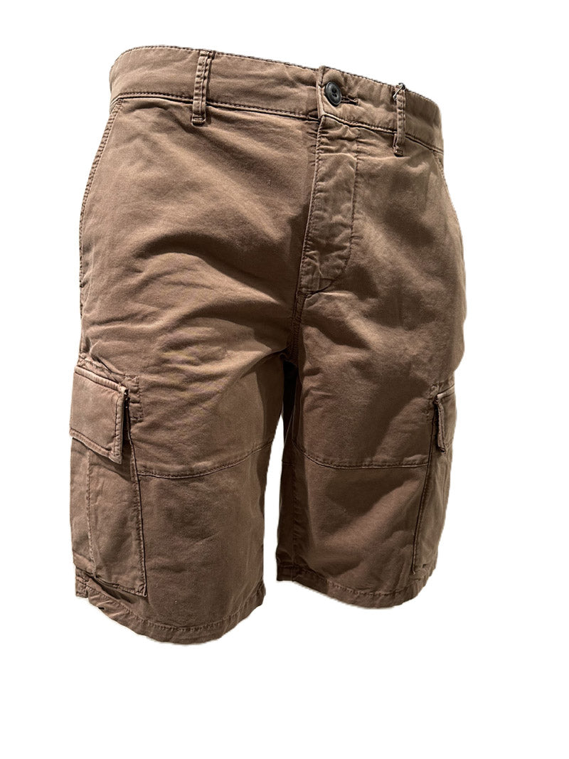 Aeronautica Militare Shorts Bermuda BE0288 in twill di cotone 261BE0288UCT04332