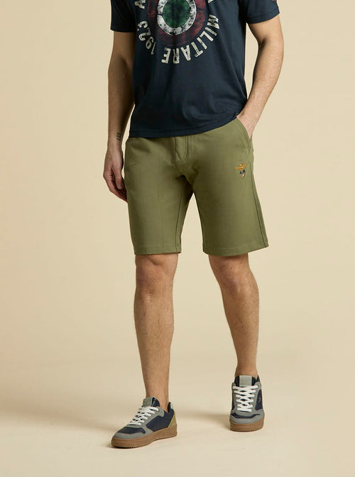 Aeronautica Militare Bermuda BF0032 in Felpa 261BF0032UF00674