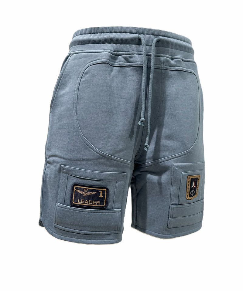 Aeronautica Militare Shorts Bermuda in Felpa BF033 Anti-G Frecce Tricolori, Pantaloncino da Uomo, Shorts da Tuta