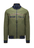 Aeronautica Militare Felpa Full-Zip FE2088 Verde Frecce Tricolori