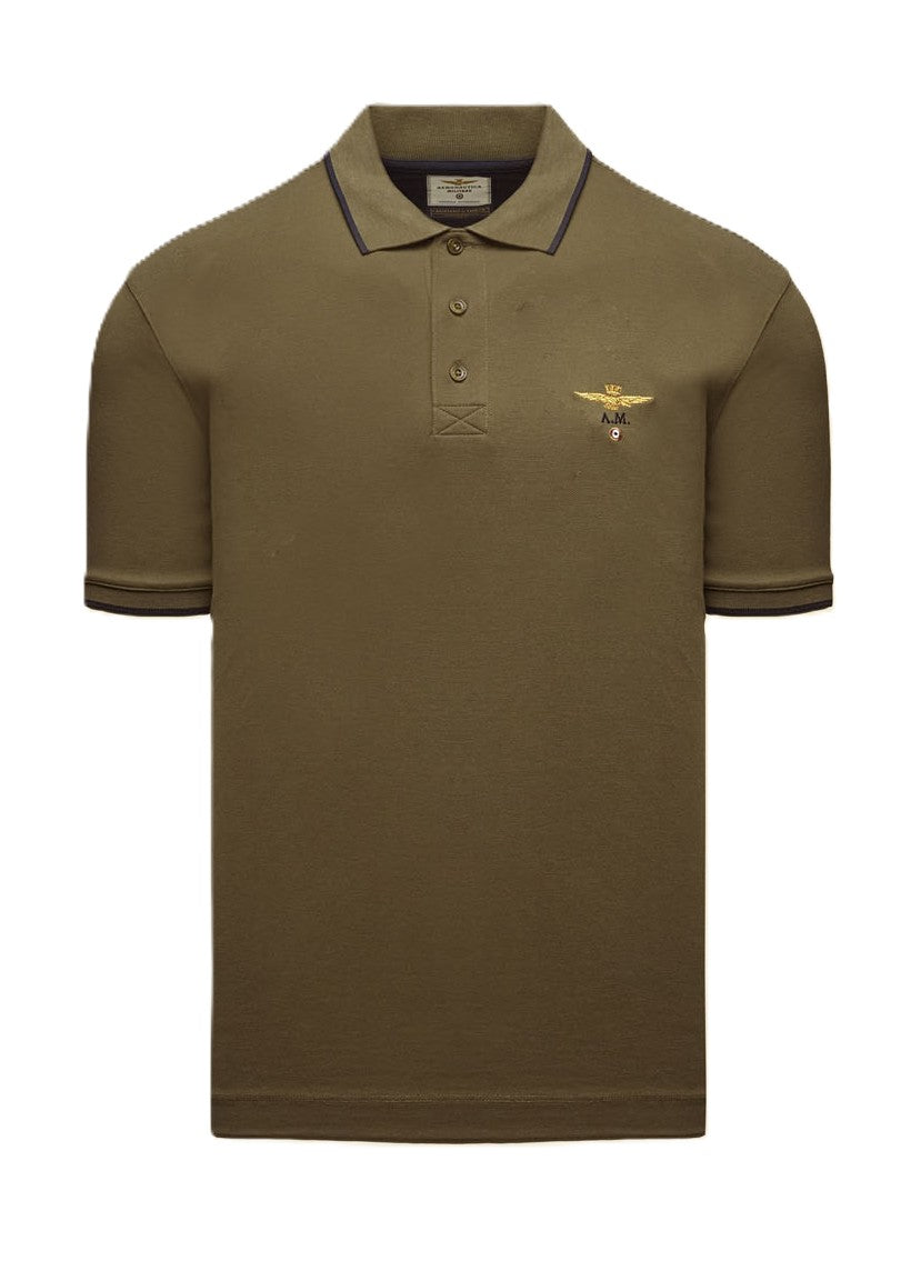 Aeronautica Militare Polo PO1308 in piqué 261PO1308UP00082