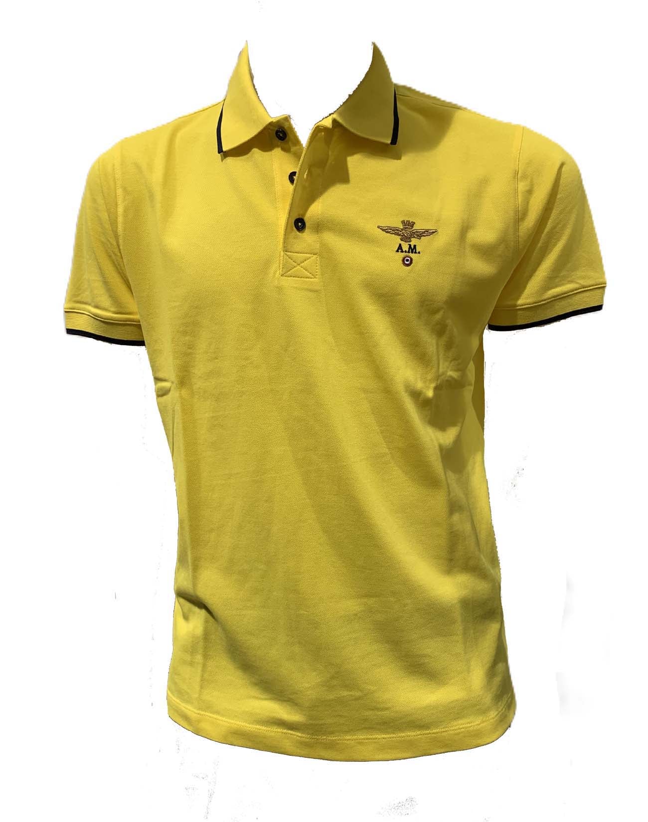 Aeronautica Militare Polo PO1308 in piqué 261PO1308UP00082