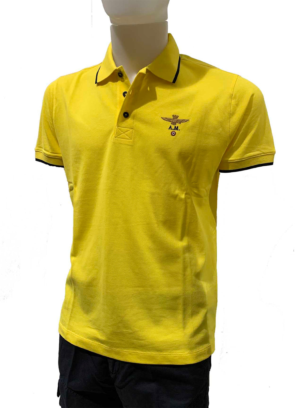 Aeronautica Militare Polo PO1308 in piqué 261PO1308UP00082