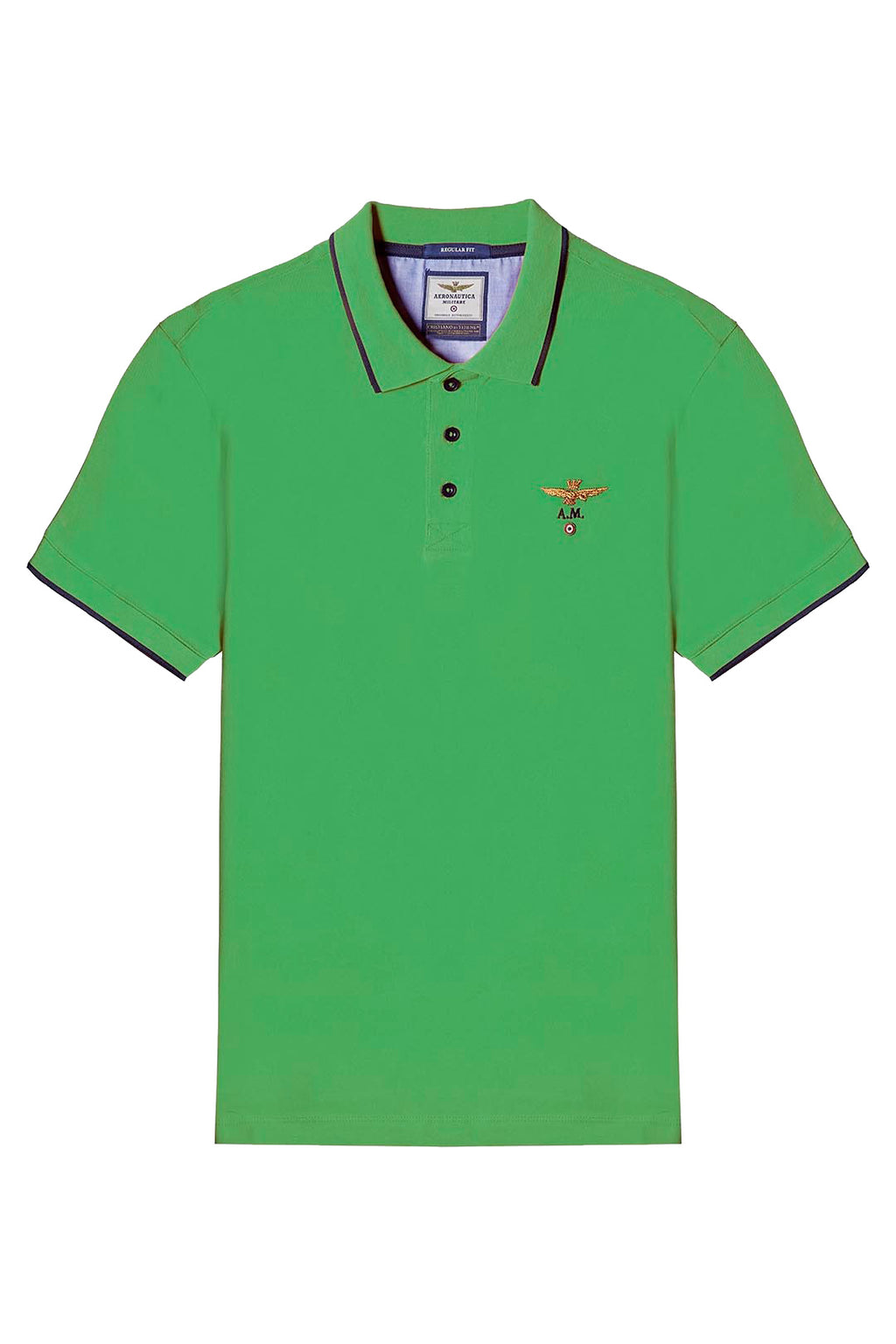 Aeronautica Militare Polo PO1308 in piqué 261PO1308UP00082