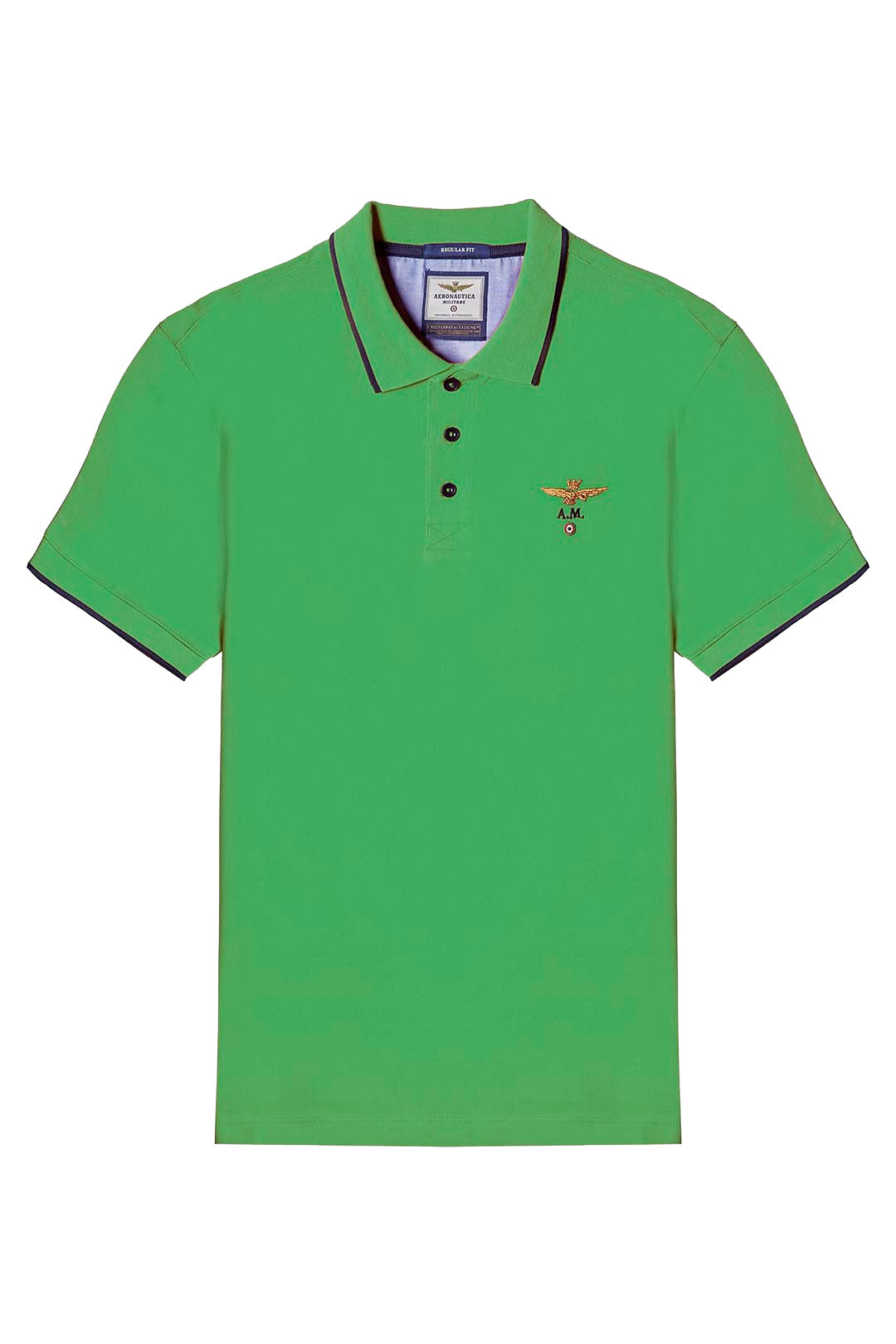 Aeronautica Militare Polo PO1308 in piqué 261PO1308UP00082