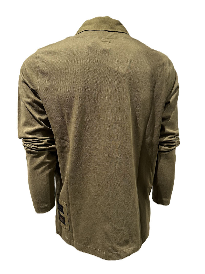 Aeronautica Militare Polo PO1897 da Uomo, Manica Lunga