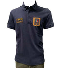 Aeronautica Militare Polo PO1927 da Uomo, Frecce Tricolori con Patch