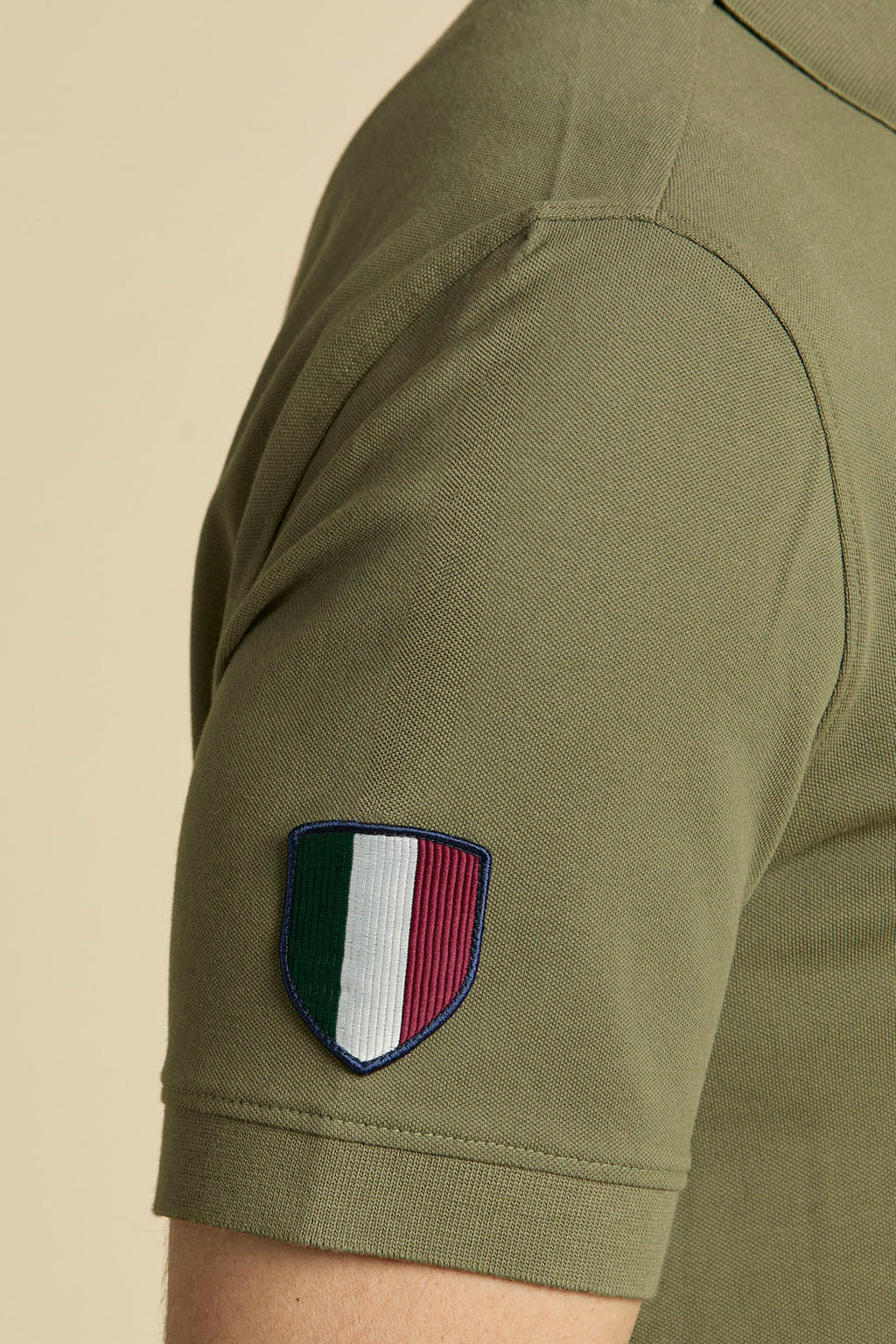 Aeronautica Militare Polo PO1927 da Uomo, Frecce Tricolori con Patch