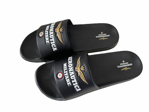 Aeronautica Militare Ciabatta SC0242-34300 Nero piscina, scarpe 261SC0242UCT03337