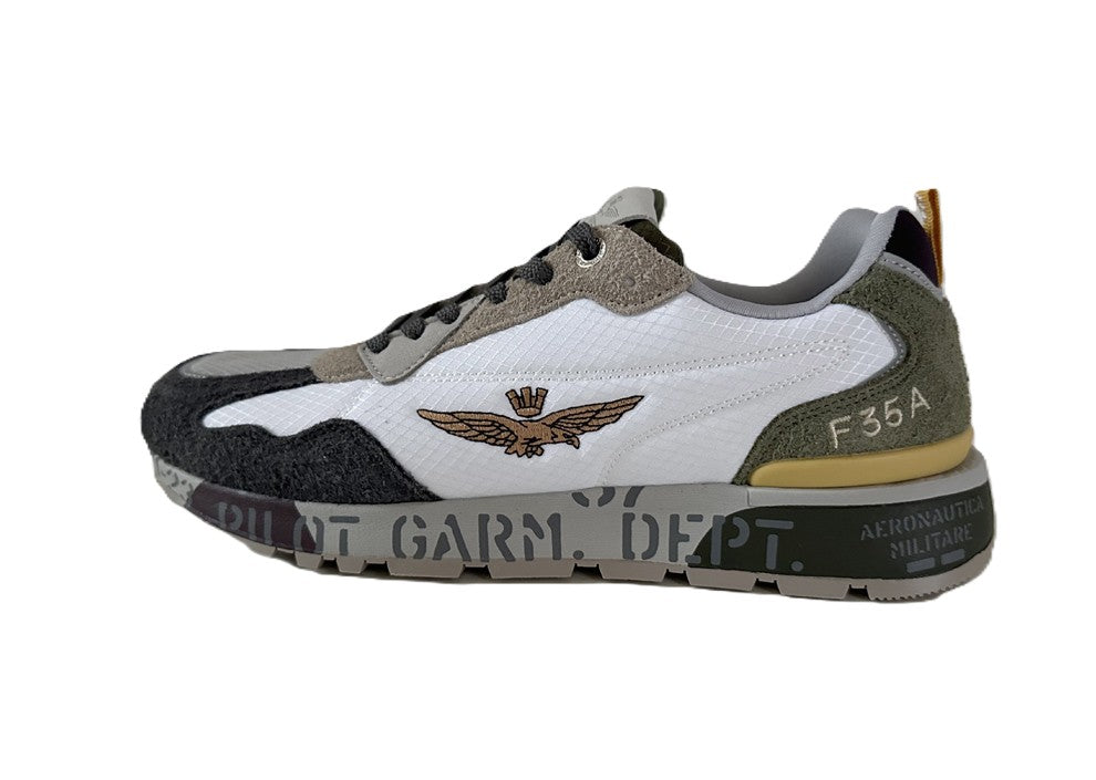 Aeronautica Militare Sneakers SC0276 94752 Bianco furry scarpe 261SC0276UCT03546