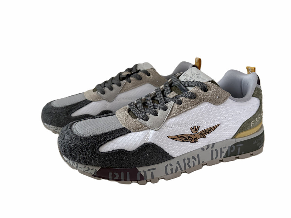 Aeronautica Militare Sneakers SC0276 94752 Bianco furry scarpe 261SC0276UCT03546