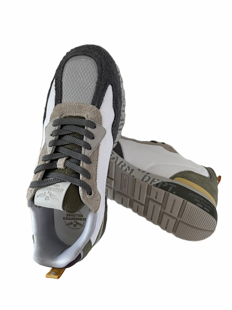 Aeronautica Militare Sneakers SC0276 94752 Bianco furry scarpe 261SC0276UCT03546