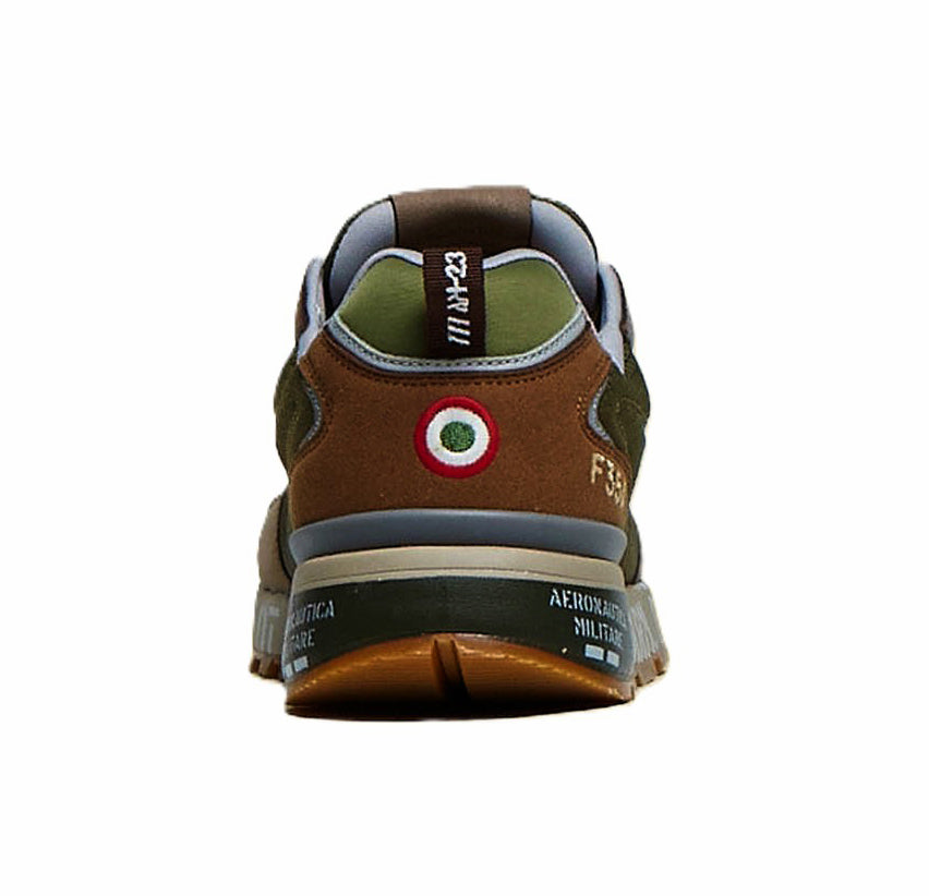 Aeronautica Militare Sneakers SC0276 07258 Salvia con suola stampata scarpe 261SC0276UCT04327