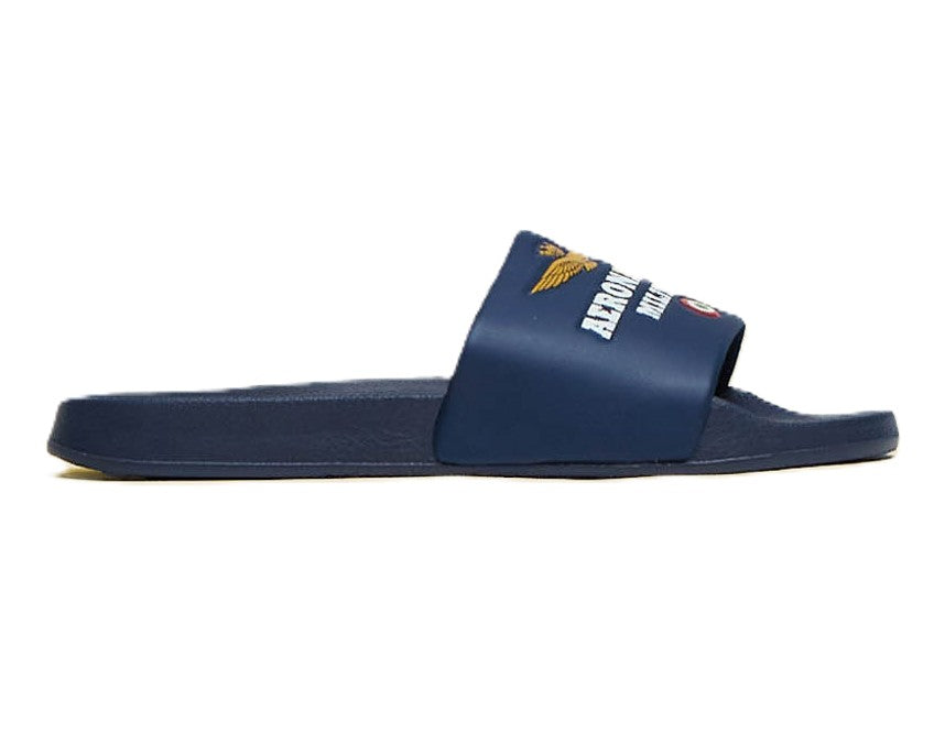 Aeronautica Militare Ciabatta SC0242-08351 Blu piscina, scarpe 261SC0242UCT03337