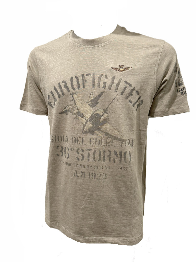 Aeronautica Militare t-Shirt TS2525 Eurofighter Typhoon 36° Stormo da uomo