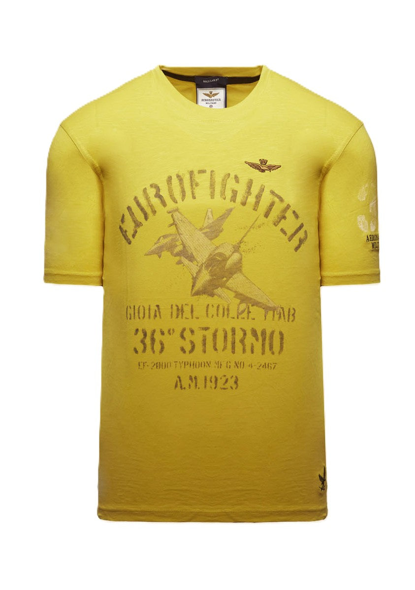 Aeronautica Militare t-Shirt TS2525 Eurofighter Typhoon 36° Stormo da uomo