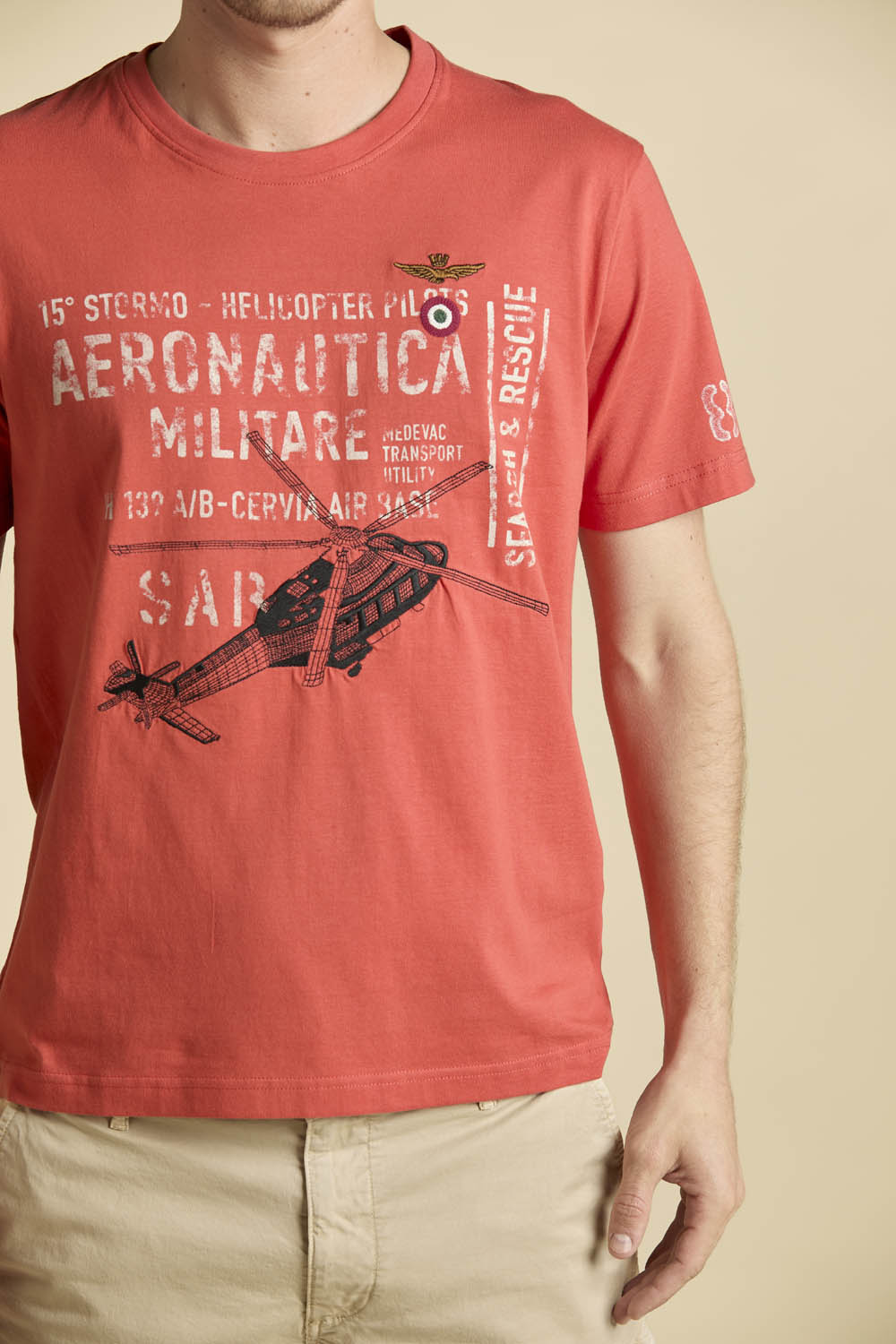 Aeronautica Militare t-Shirt TS2528 15° Stormo 261TS2528UJ00641