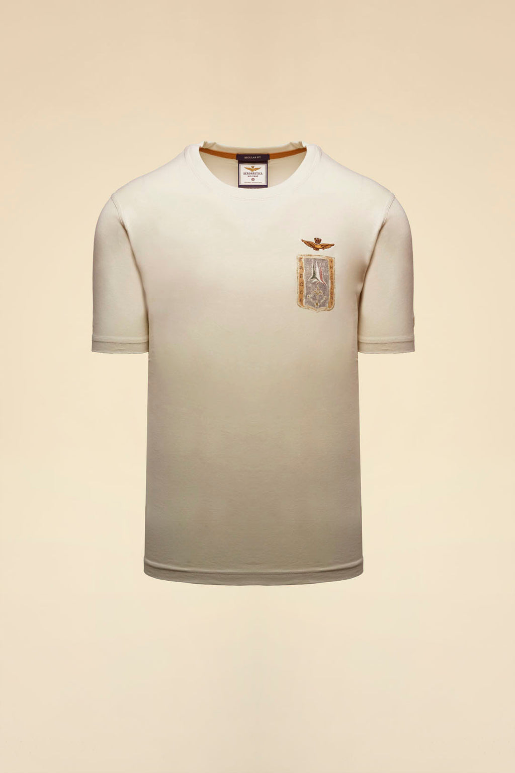 Aeronautica Militare t-Shirt TS2534 con Stampa Frecce Tricolori da Uomo 261TS2534UJ00641