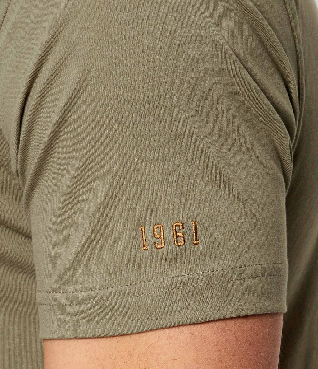 Aeronautica Militare t-Shirt TS2534 con Stampa Frecce Tricolori da Uomo 261TS2534UJ00641