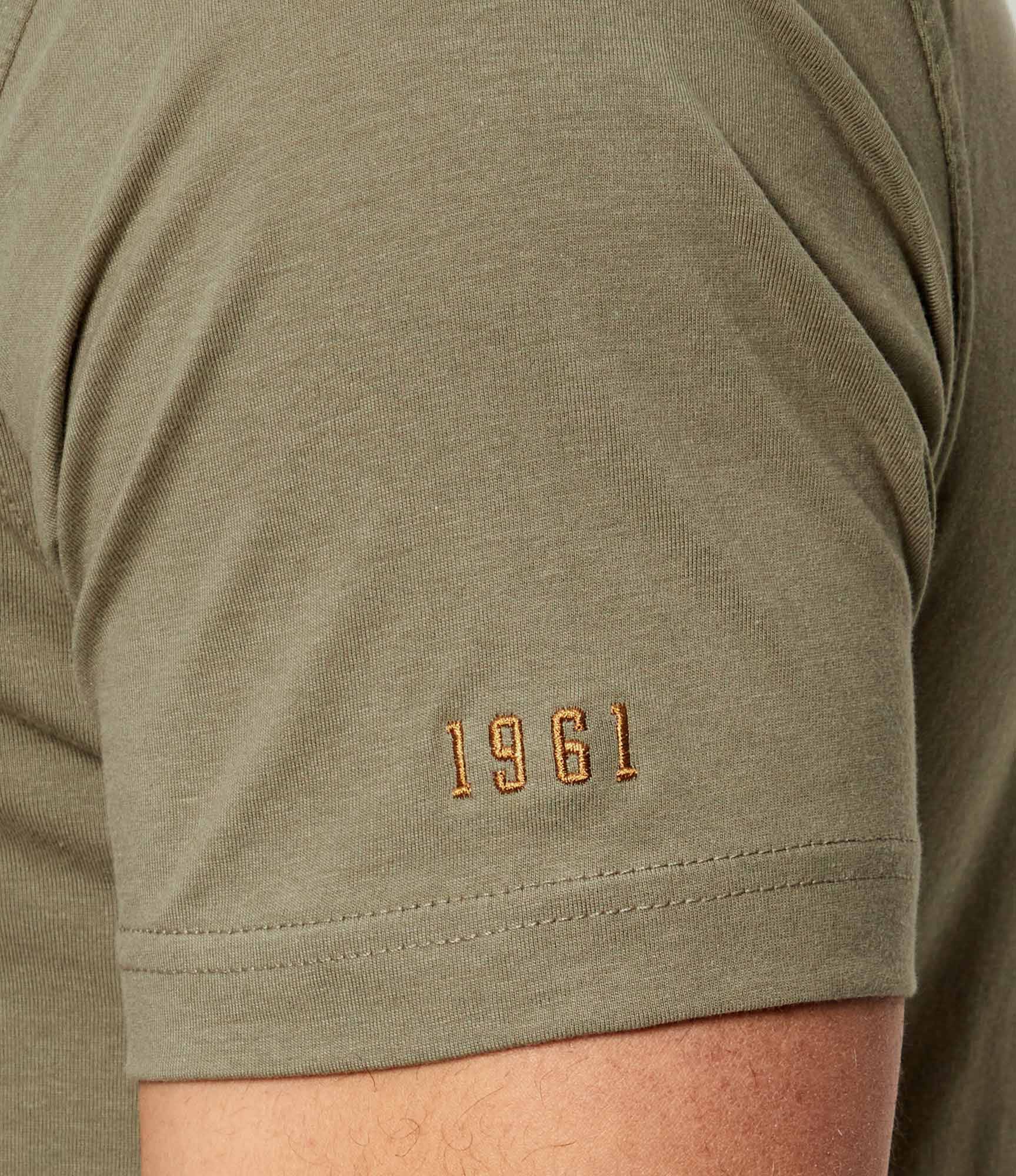 Aeronautica Militare t-Shirt TS2534 con Stampa Frecce Tricolori da Uomo 261TS2534UJ00641